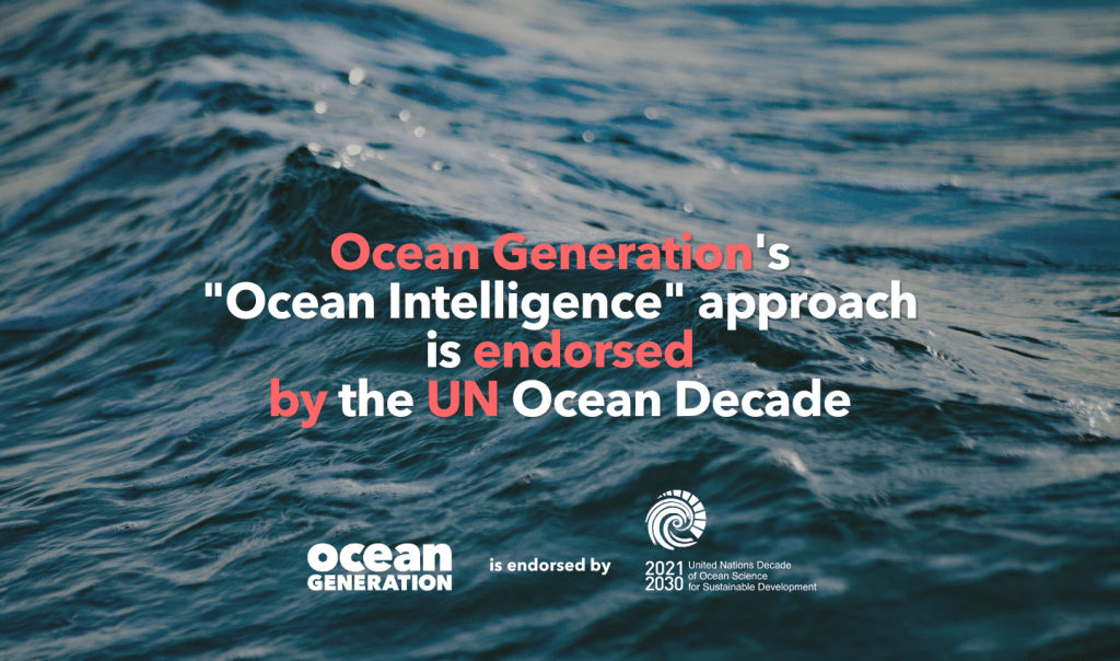 Ocean Generation - a global Ocean charity - is endorsed by UNESCO. Our Ocean Intelligence approach, which translates complex Ocean science into engaging tools and resources.