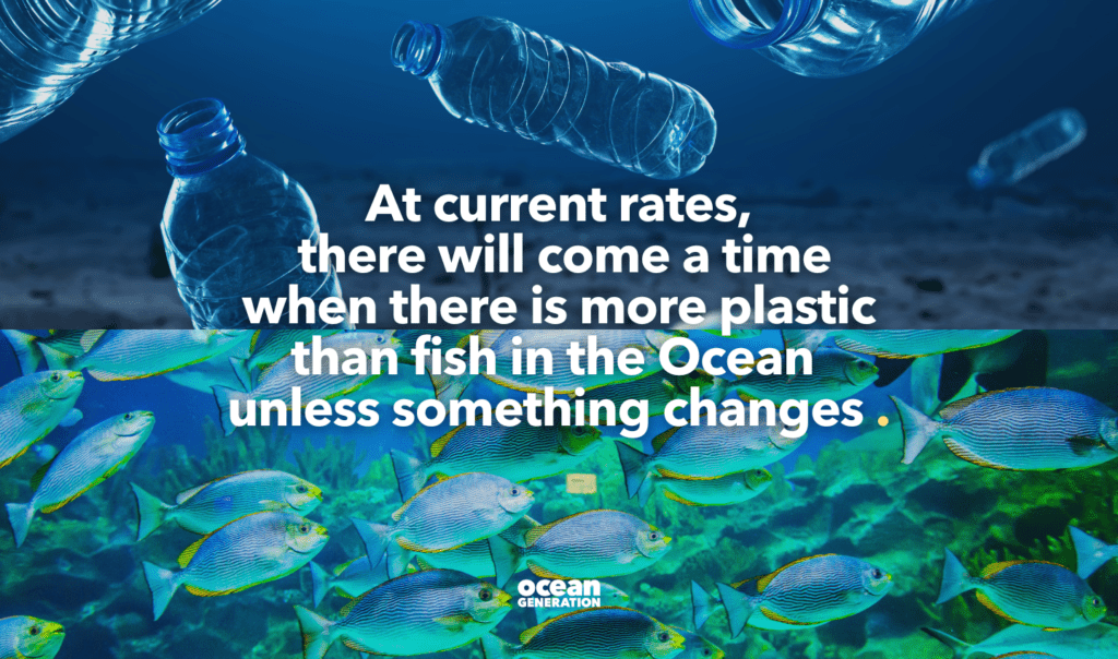 At current rated, there will come a time when there is more plastic than fish in the Ocean. Ocean Generation is sharing facts about plastic and debunking plastic pollution myths.