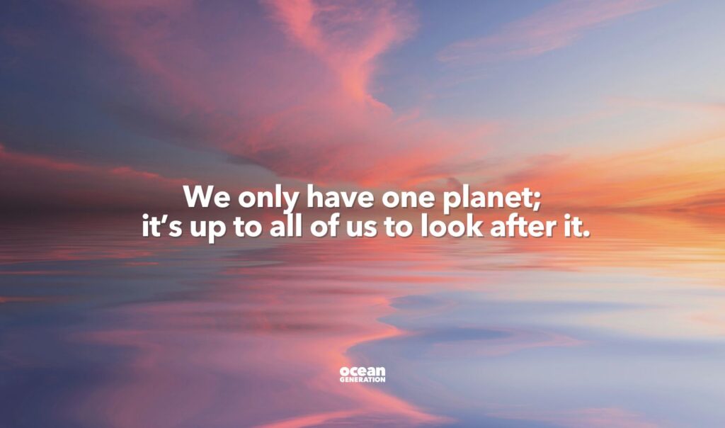 We only have one planet so we have to look after it.