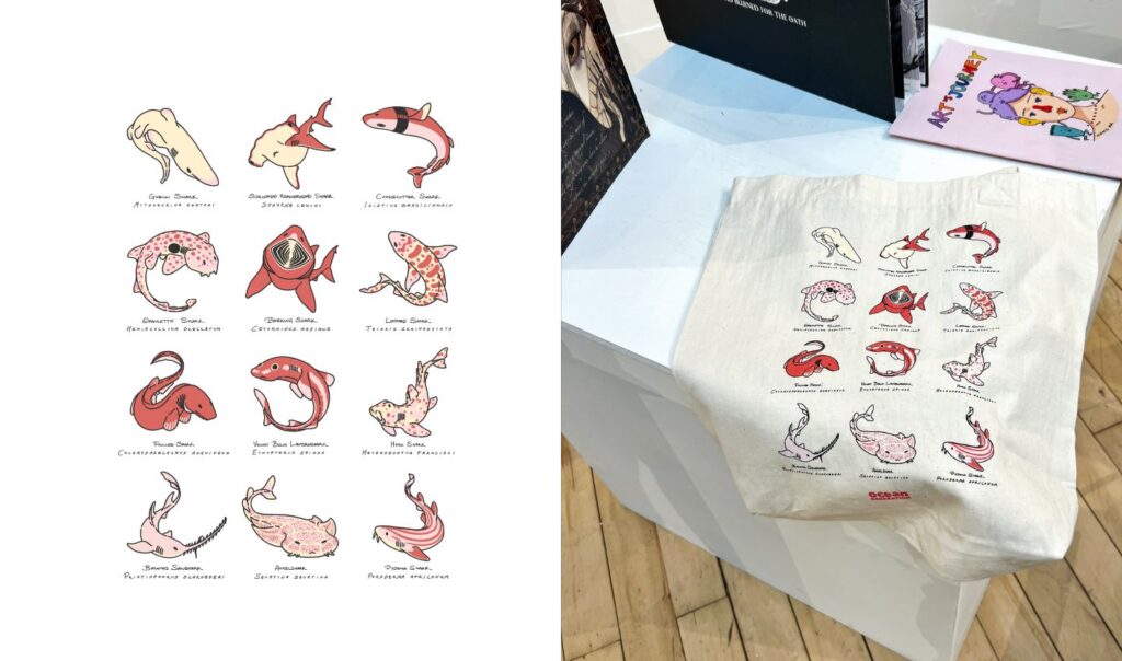 Destigmatising sharks through art. Posted by Ocean Generation.